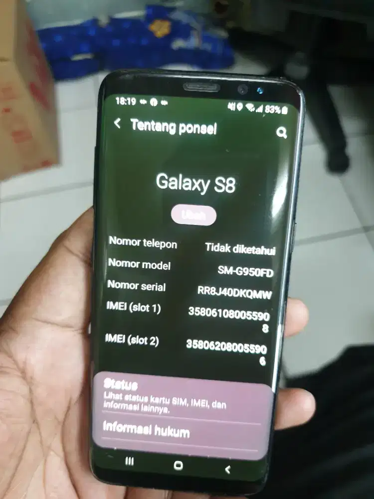 Samsung S8 4/64 batangan
