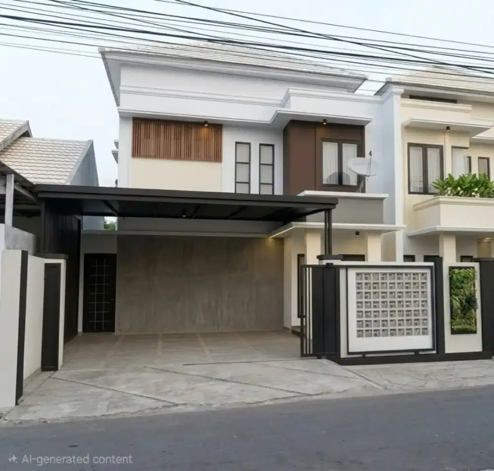 Disewakan Rumah Mewah Jagakarsa 2lt, Rumah Luas dan Nyaman