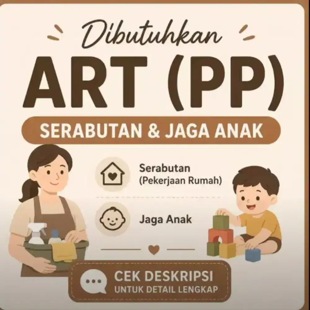 ART MOMONG BAYI-PP jakarta pusat