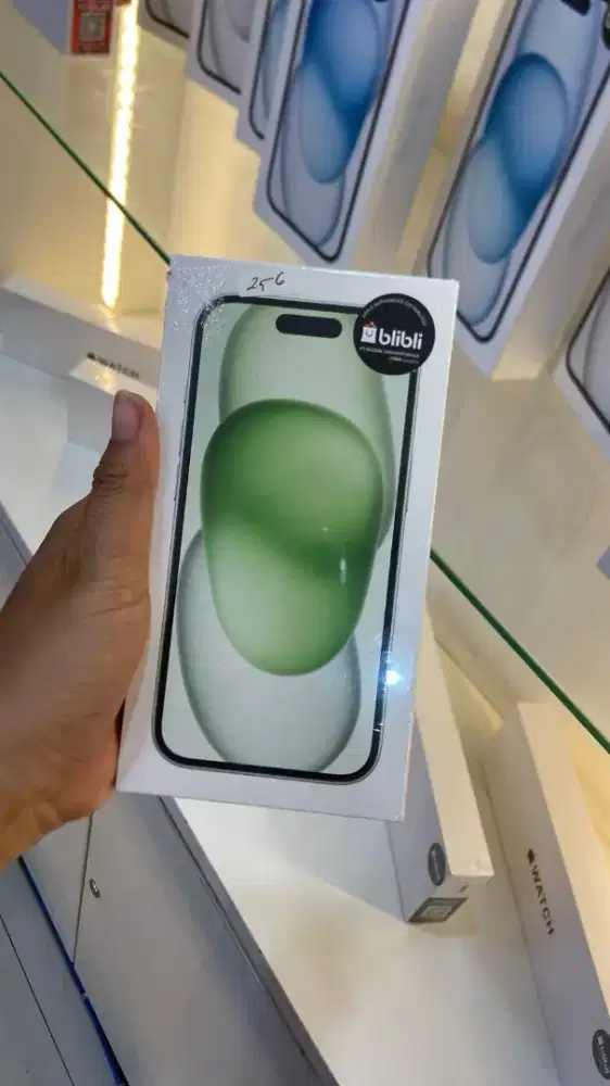Kredit Iphone 15 256 GB Tenor sampai 18 bulan