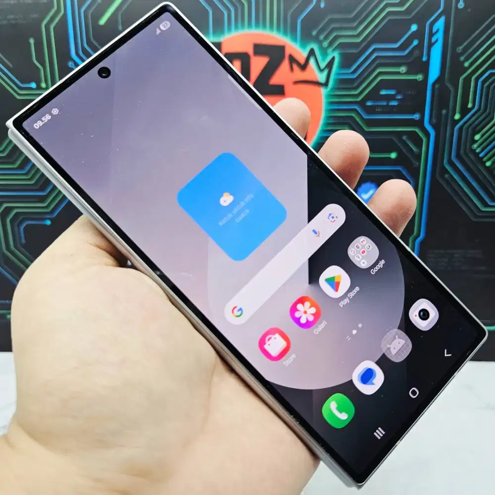 Samsung Galaxy Z Fold 6 12/256GB Silver Resmi Fullset MULUS Like New