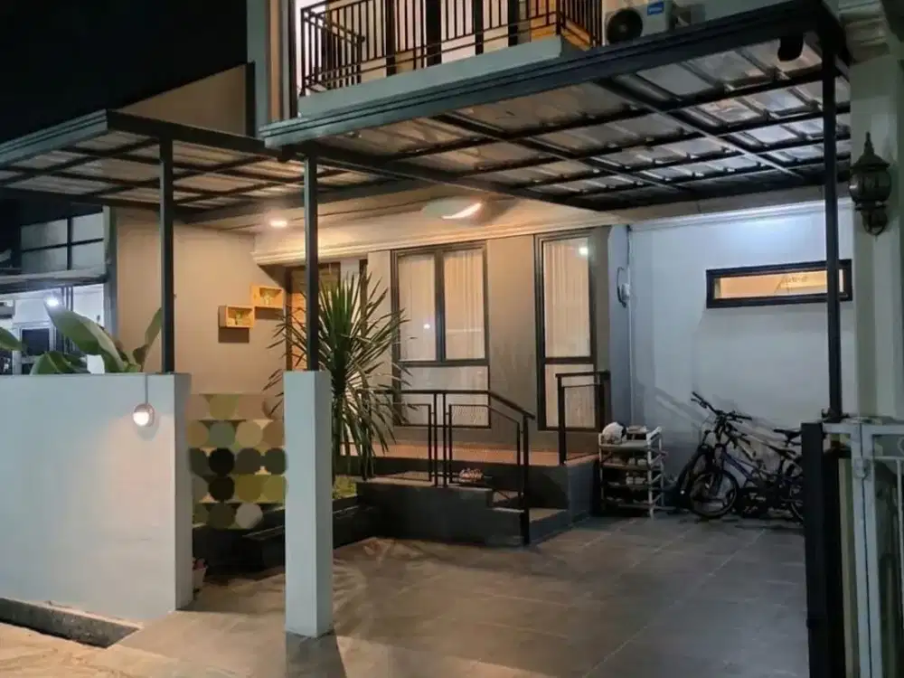 Dijual cepat & Turun Harga HANYA 1.46 M Rumah 2 Lantai Konsep modern Tropical yang Estetik, Jati Asih, KOTA BEKASI