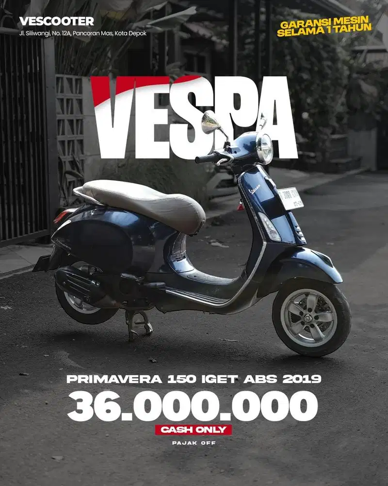 VESPA PRIMAVERA 150 IGET ABS 2019