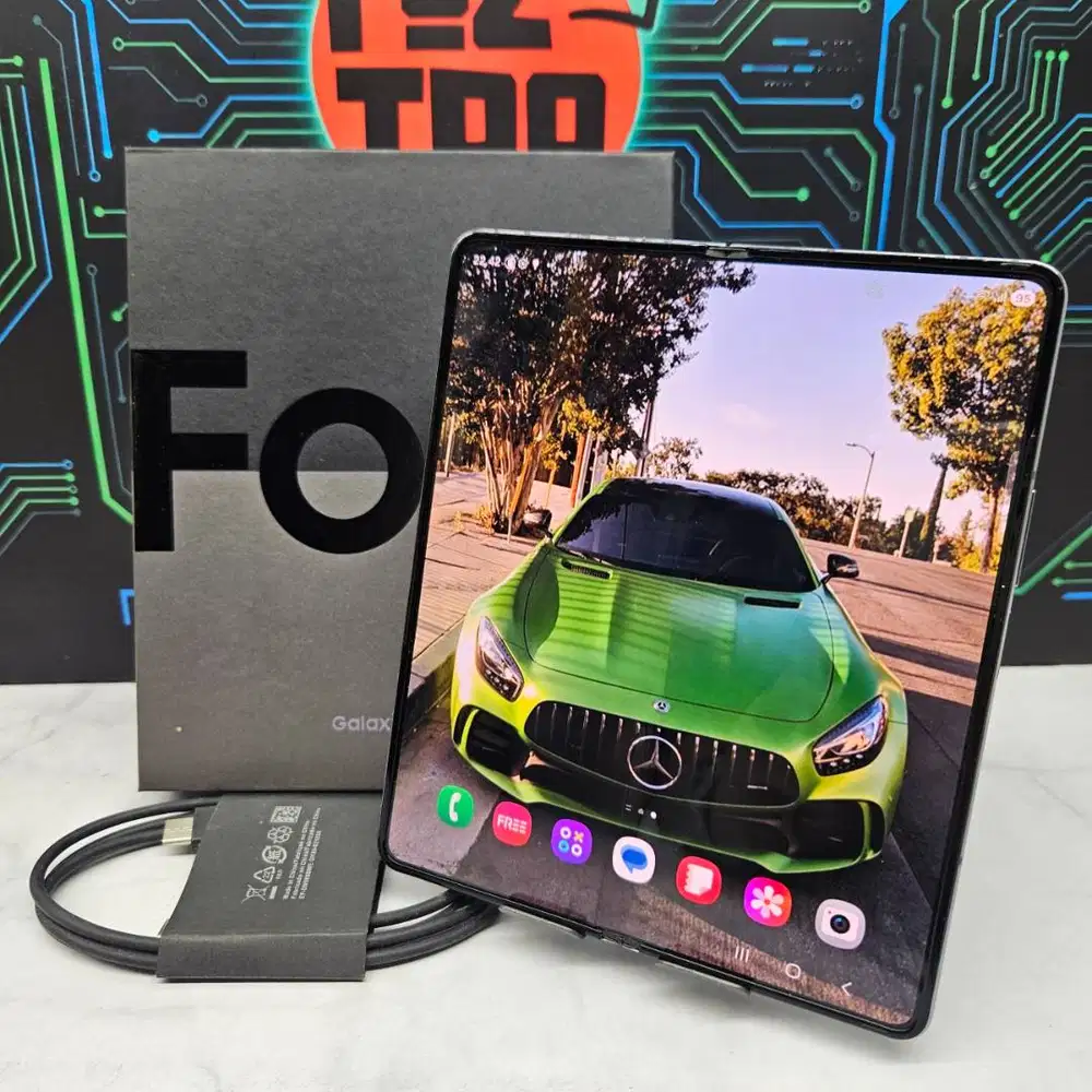 Samsung Galaxy Z Fold 4 12/512GB Graygreen Fullset SEIN Resmi