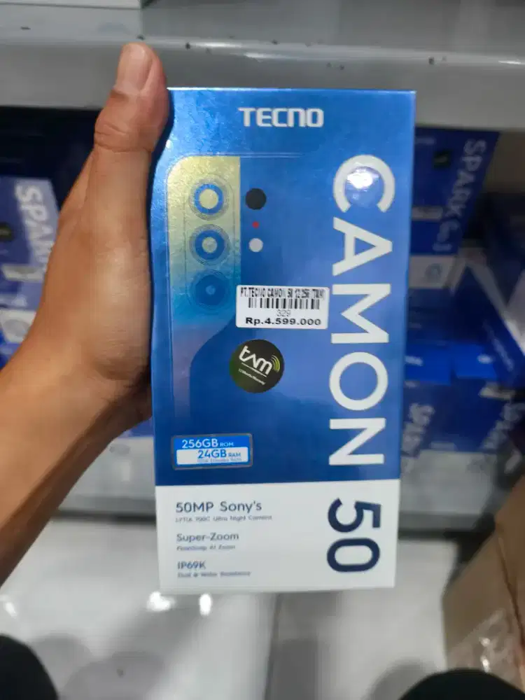 TECNO CAMON 50 8/128GB | ATLANTIS DAHSYAT