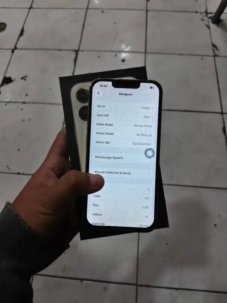 Iphone 13 pro 128gb ex inter