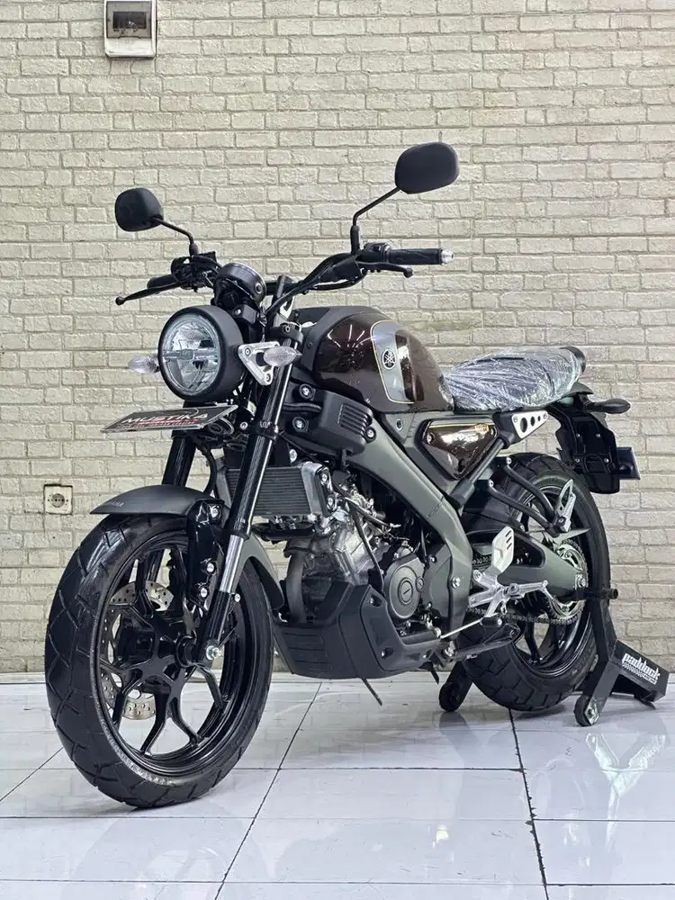 Yamaha xsr 155 2025 warna favorit coklat