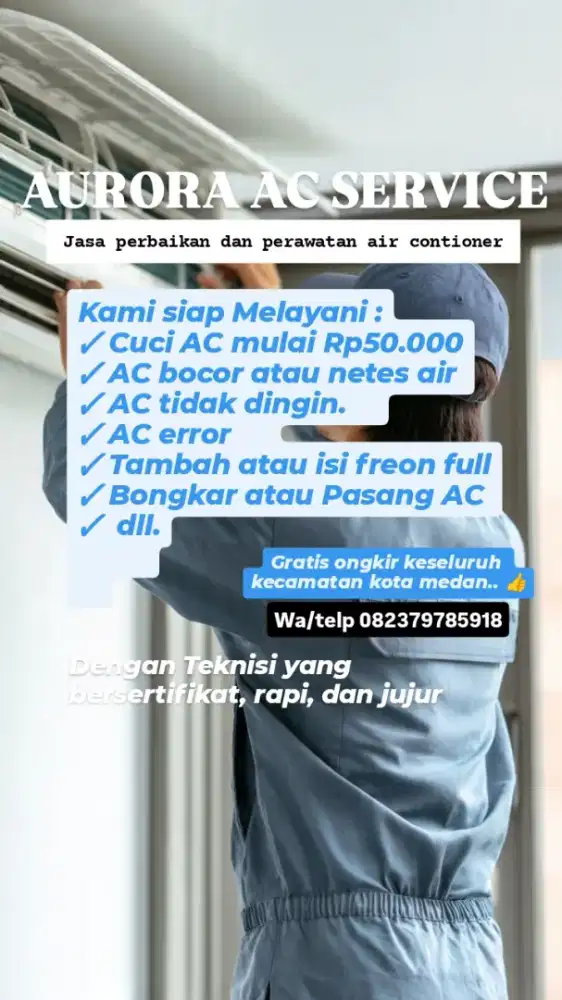 Service AC Medan bergaransi