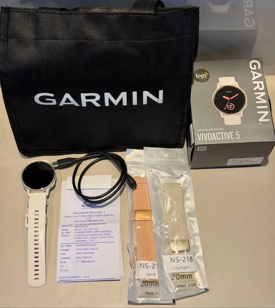 Garmin Vivoactive 5 Ivory Preloved