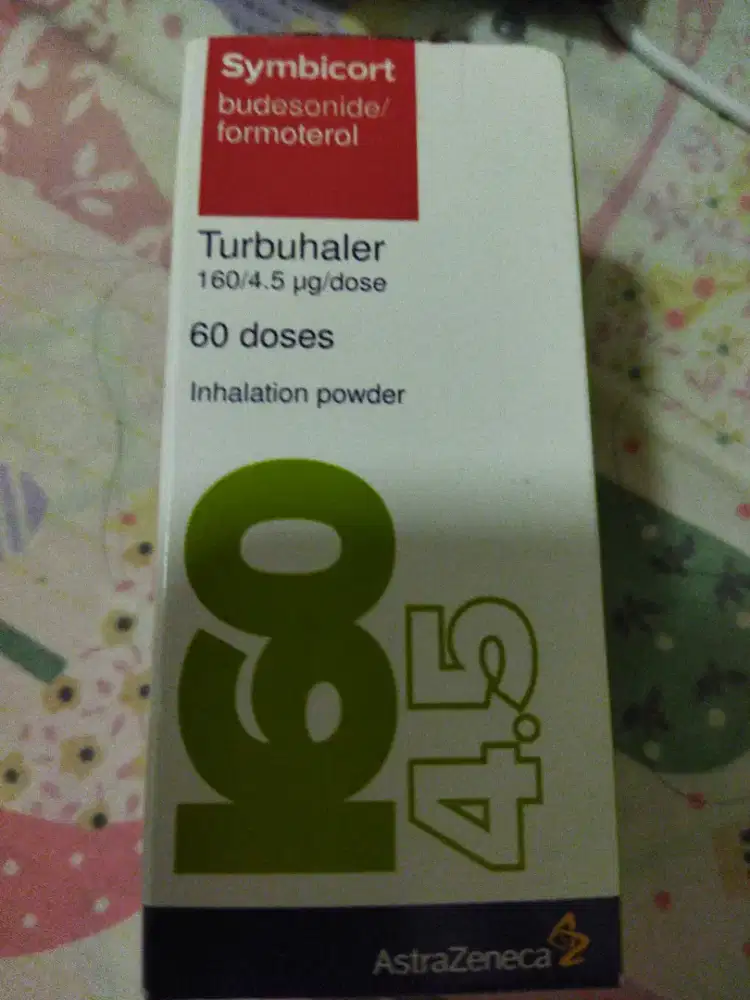 Symbicort budesonide formoterol turbuhaler 160/4.5