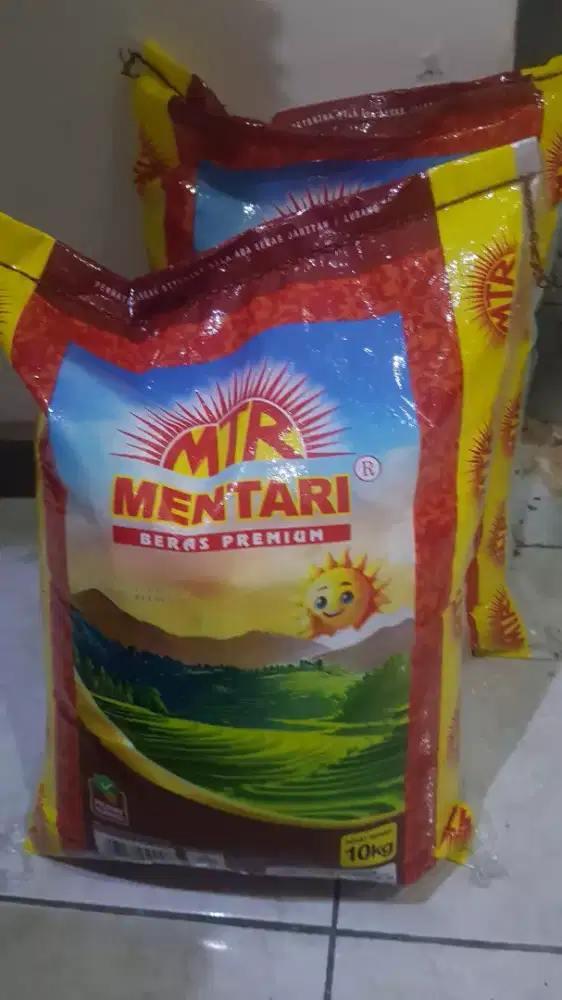 Beras Premium Mentari kemasan 10Kg