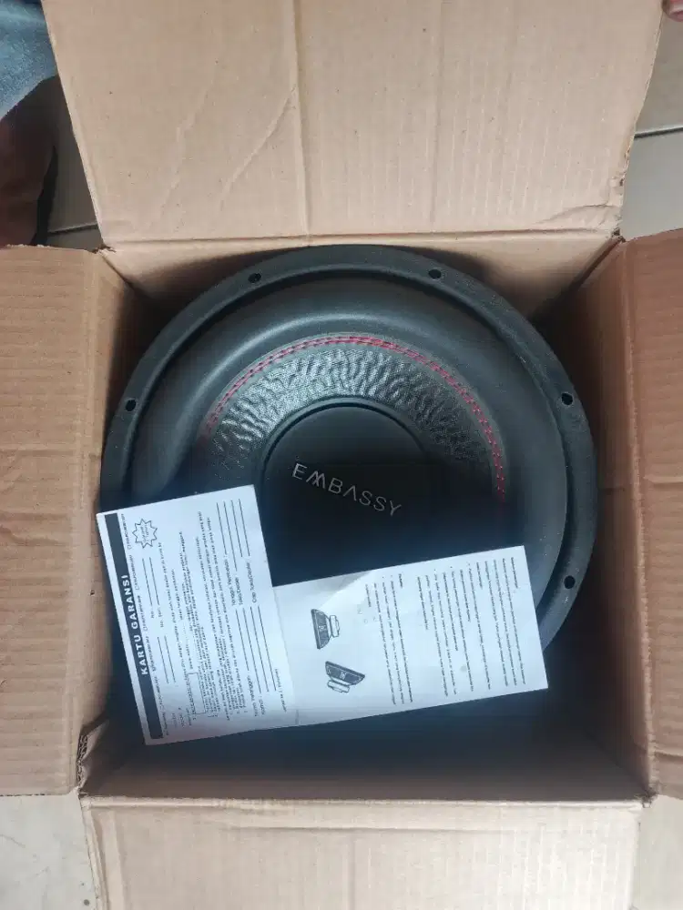 Subwoofer 12 inch Double Coil ,Subwoofer EMBASSY ES-1202J