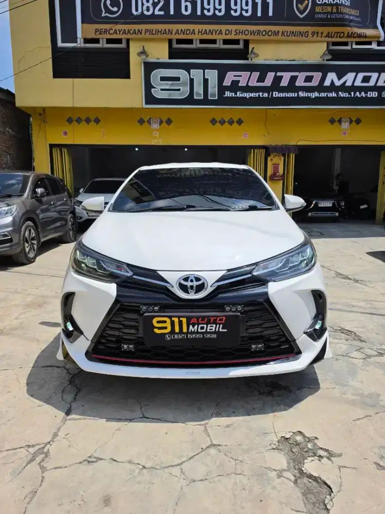 [ ODO 20 RIBUAN ] TOYOTA YARIS 1.5 S TRD CVT TAHUN 2020 PUTIH