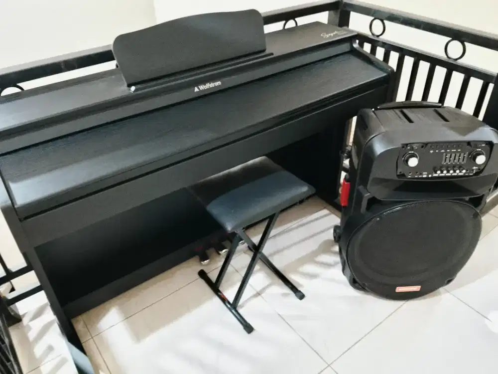 PIANO DIGITAL WOLFSTORM FH-2000 BLACKWOOD