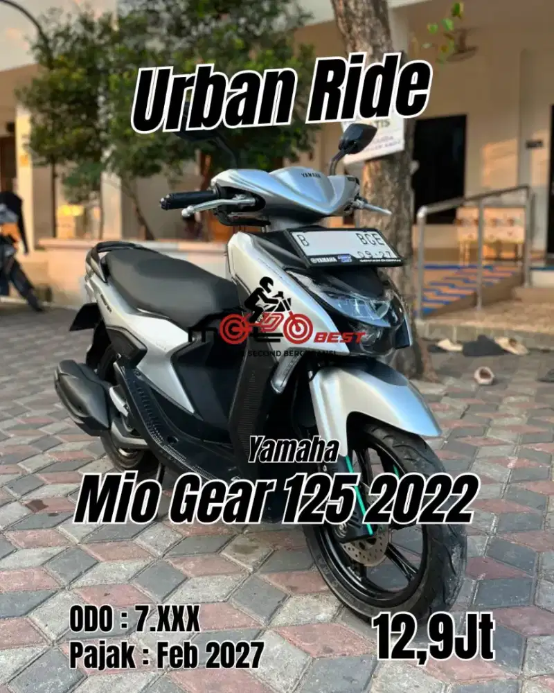Cash Only Yamaha Gear 125cc 2022