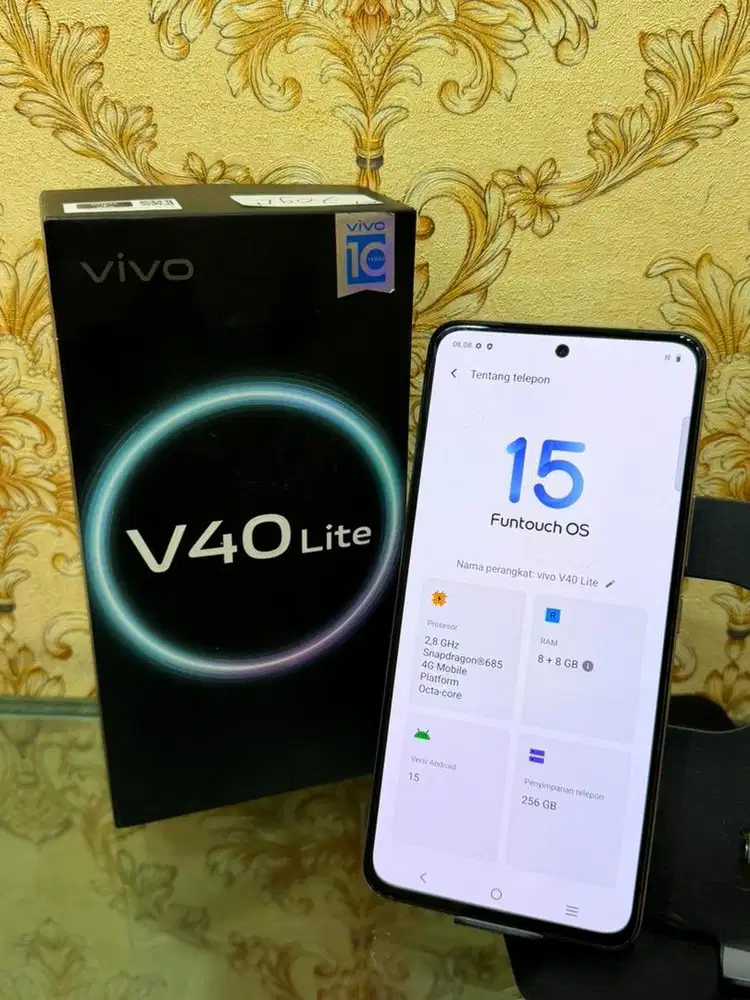 vivo v40 lite 4g 8/256gb resmi ori