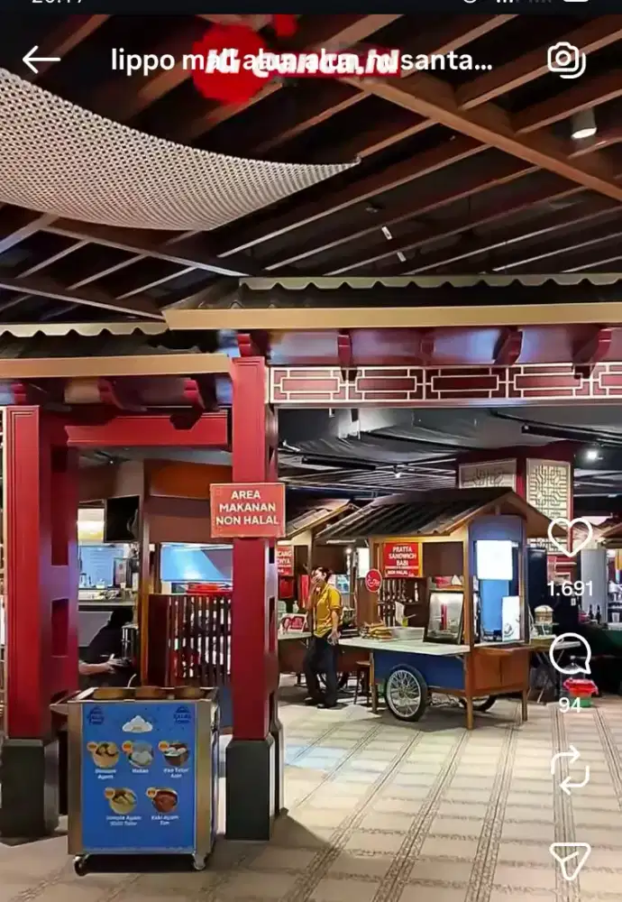 Jualan d foodcourt