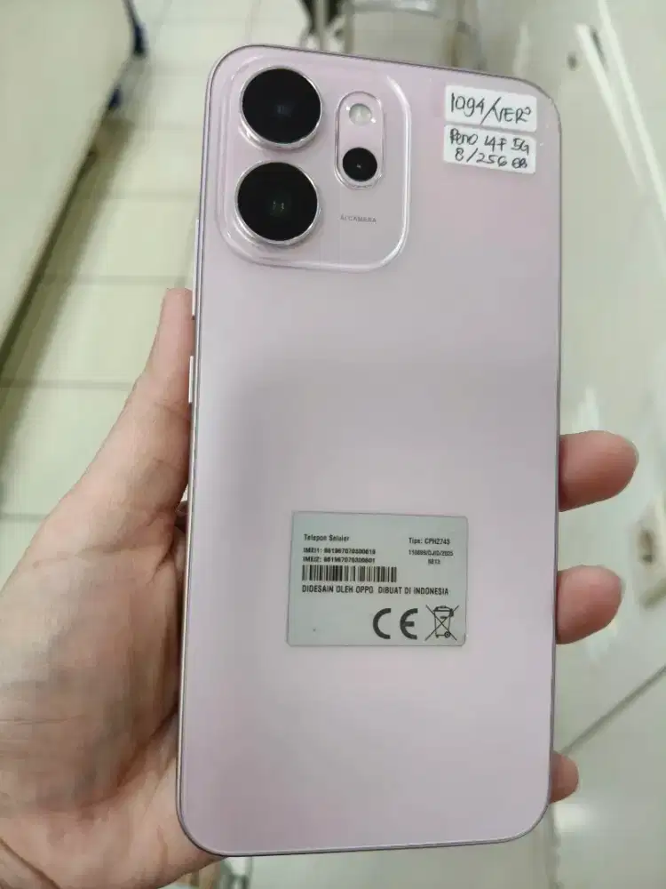 Seken Oppo Reno 14F 5G 8/256GB Original
