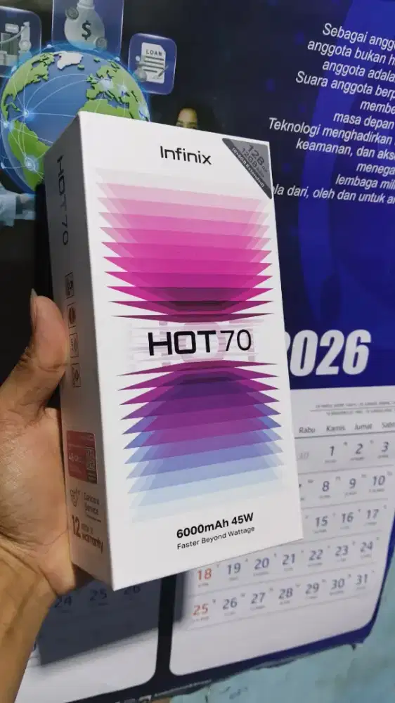 Infinix hot 70 mulus lengkap bisa TT