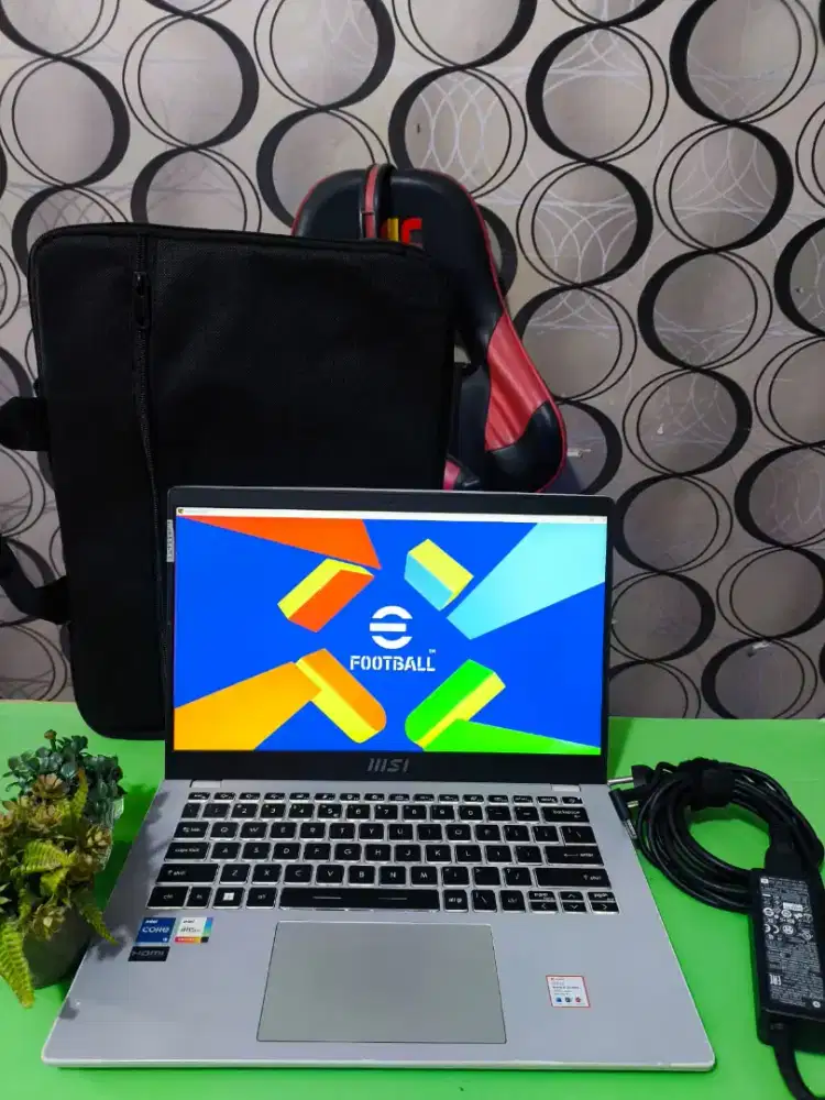 Laptop Brand Super Gaming Slim MSI Modern 14 GEN 11 Siap COD