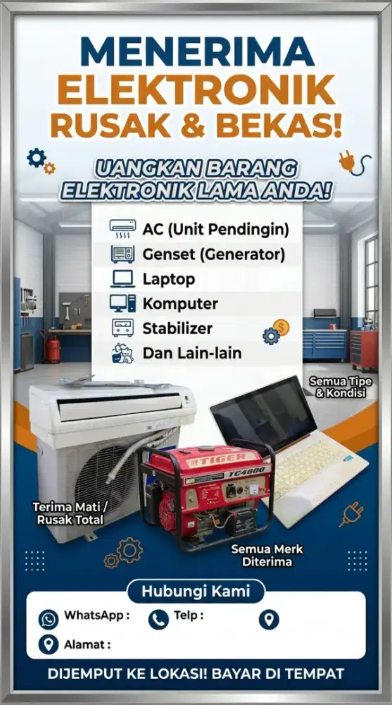 Genset Ac Komputer Stabilizer