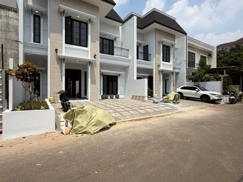 BRAND NEW 2 UNITS RUMAH BARU DESIGN MODERN CLASSIC & TAHAP FINISHING READY BULAN JULY