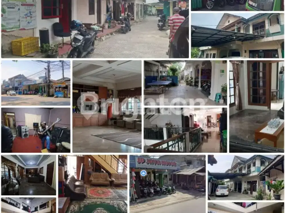 Di Jual Rumah Besar 2 lantai Berikut Tempat Usaha Di Pusat  Kota Bogor.