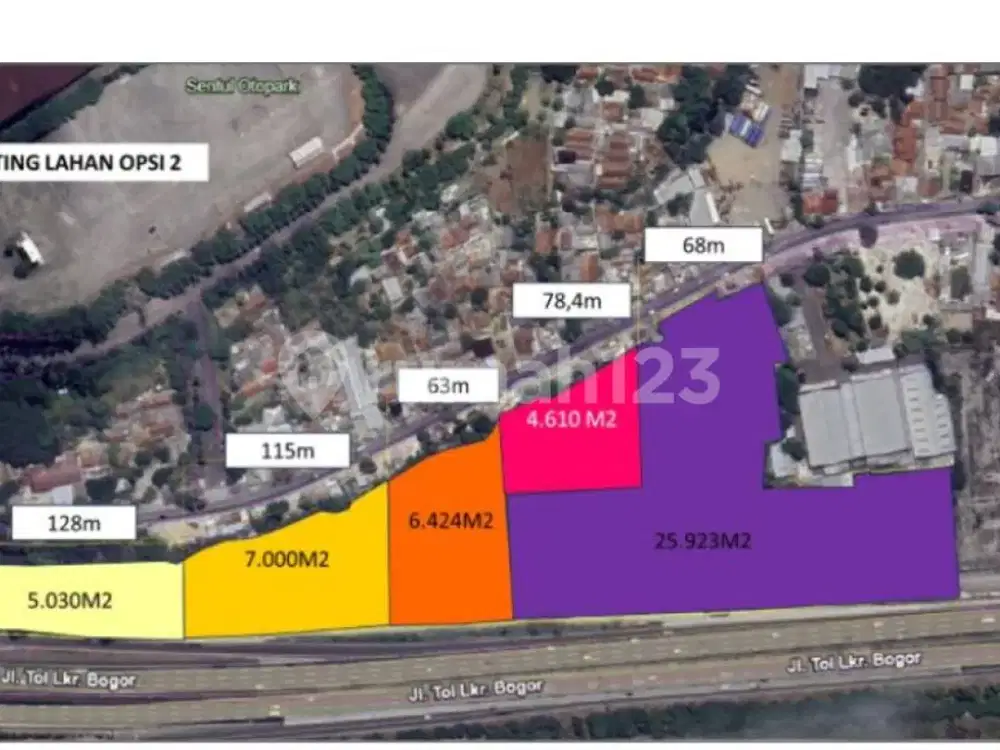 Lahan Produktif di Kawasan Industri Sentul