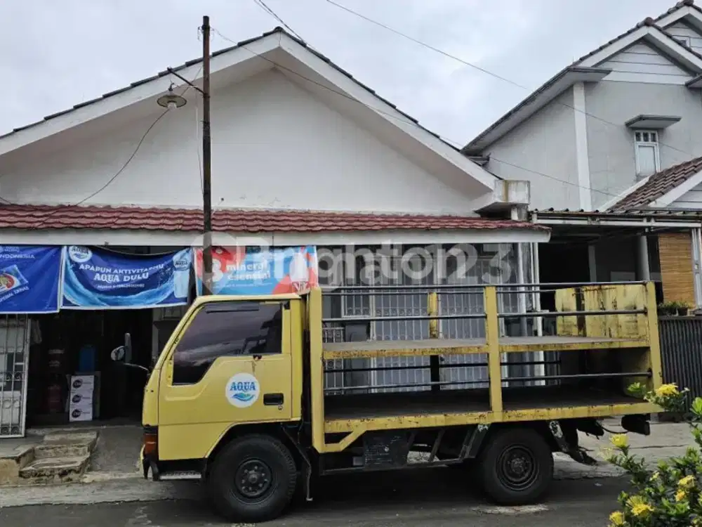 Dijual Rumah 1 1/2 Lantai Sekaligus Toko Di Perumahan  Taman Cimanggu Kota Bogor