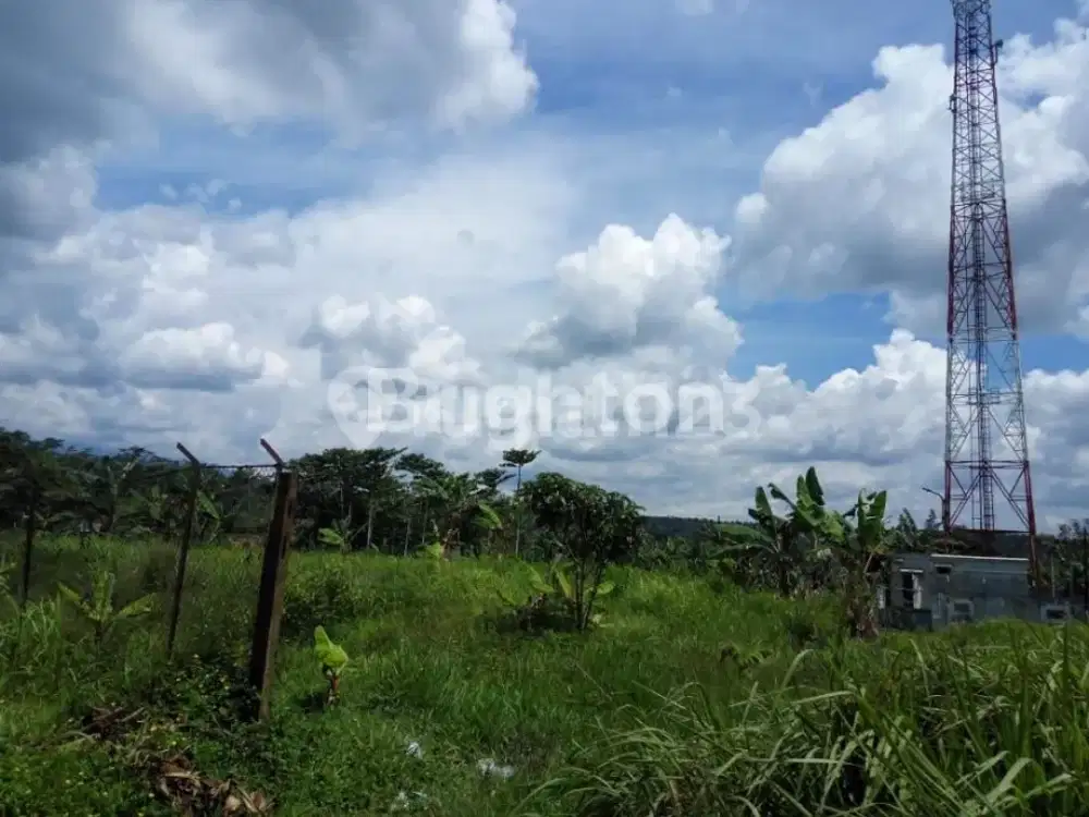 Dijual Tanah Siap Bangun, Lokasi Strategis di pinggir Jalan Lewinanggung, Cicurug Sukabumi Jawa Barat.