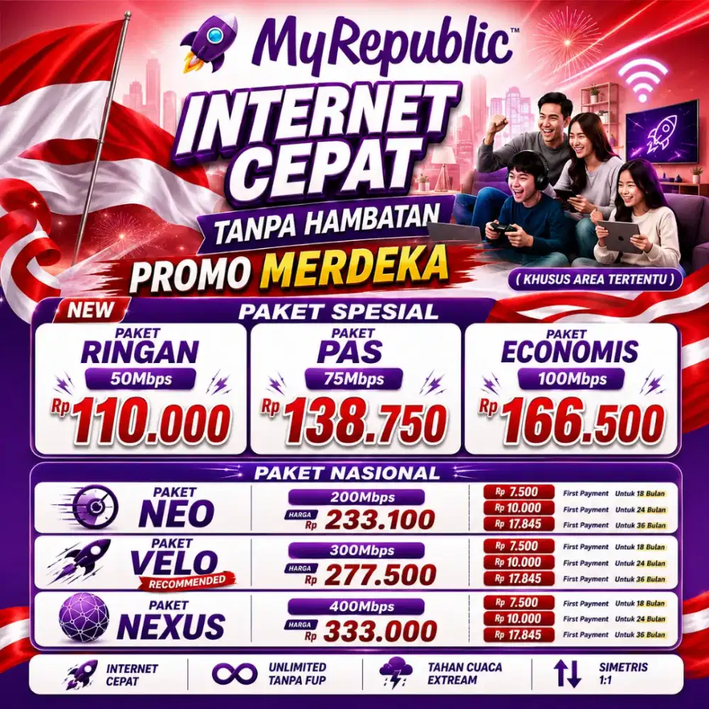Internet MyRepublic wifi promo menarik paket murah meriah