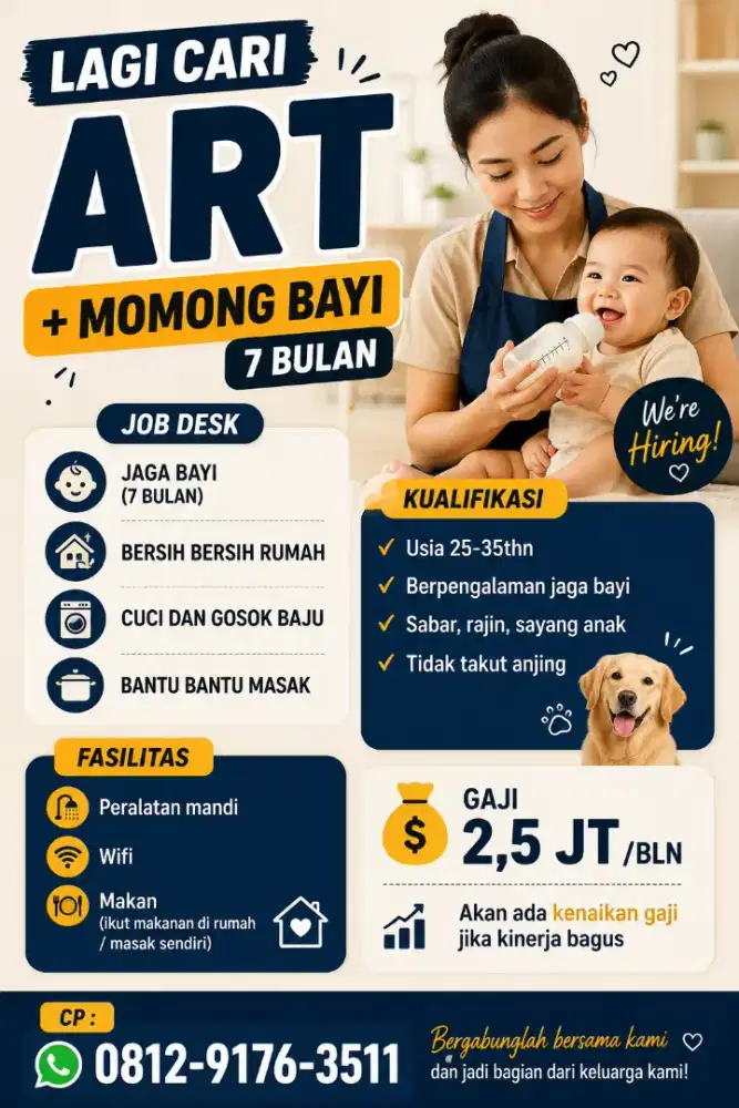 LOKER ART MENGINGAP JAKARTA BARAT
