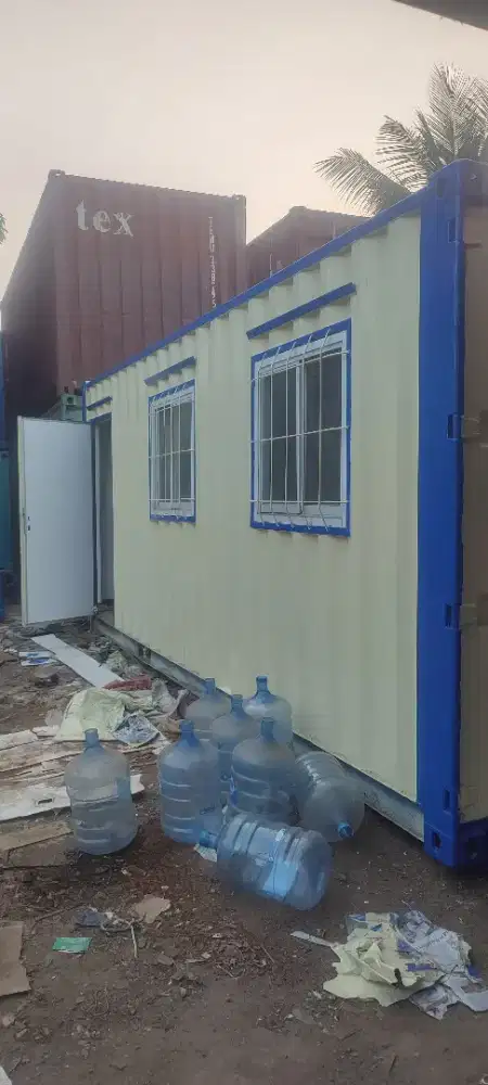 Jual kontainer Office 20 Feet, siap pakai.