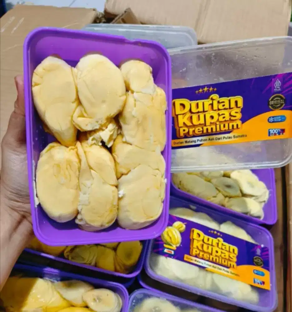 Durian kupas sumatra grosir mumer