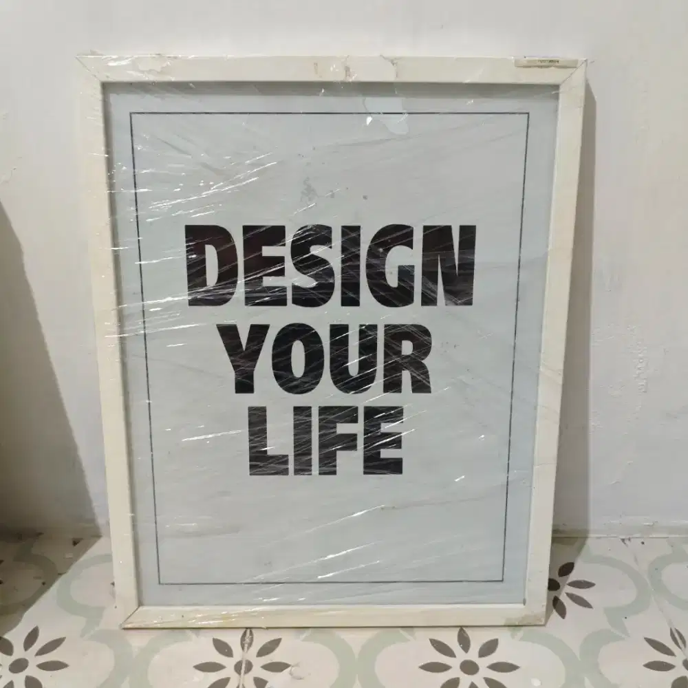 [JUAL CEPAT] Wall Art Informa Design Your Life - Masih Baru!