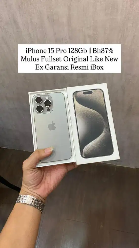 Iphone 15 pro 128 gb