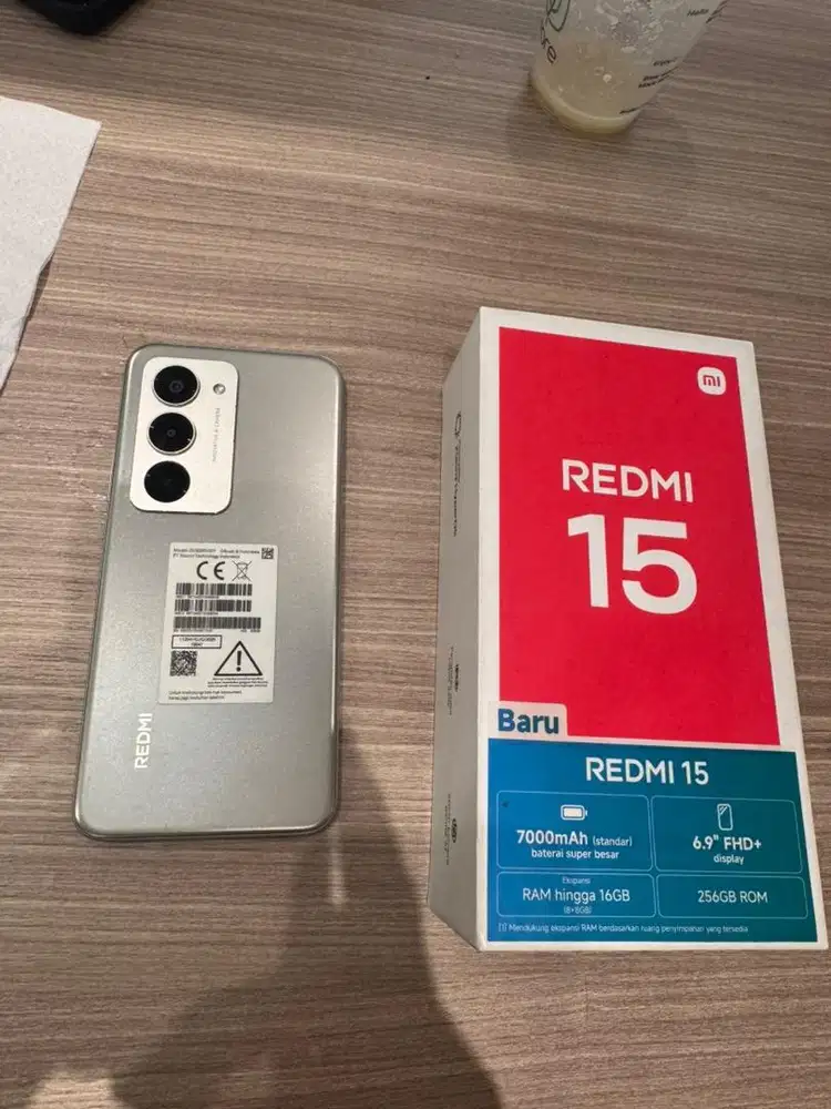 Redmi 15 8/256gb sesuka itu baru sebulan