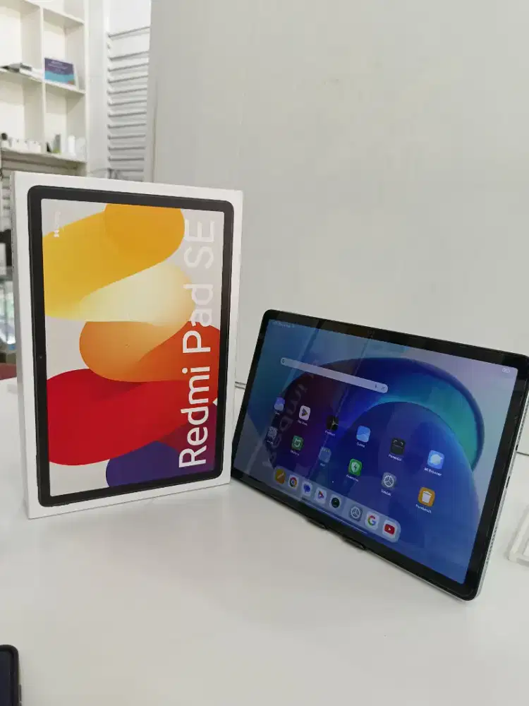 tablet redmi pad SE 4/128 ,wifi only,fulset ,belum pernah bongkar