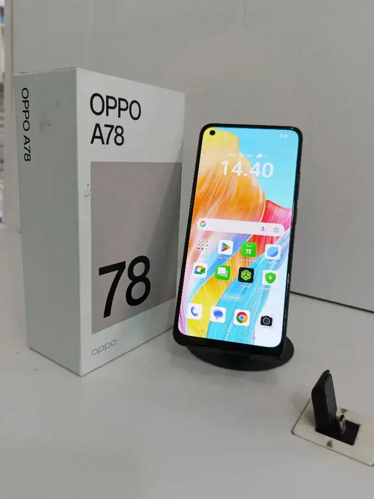 oppo  A78  4G 8/256 ,fulset,belum pernah bongkar,siap pakai