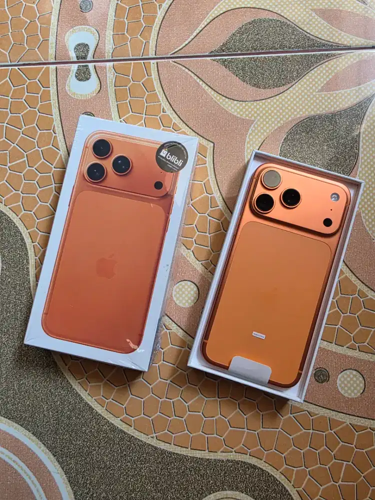 Iphone 17 pro max 256 new bnob (aktivasi aja )