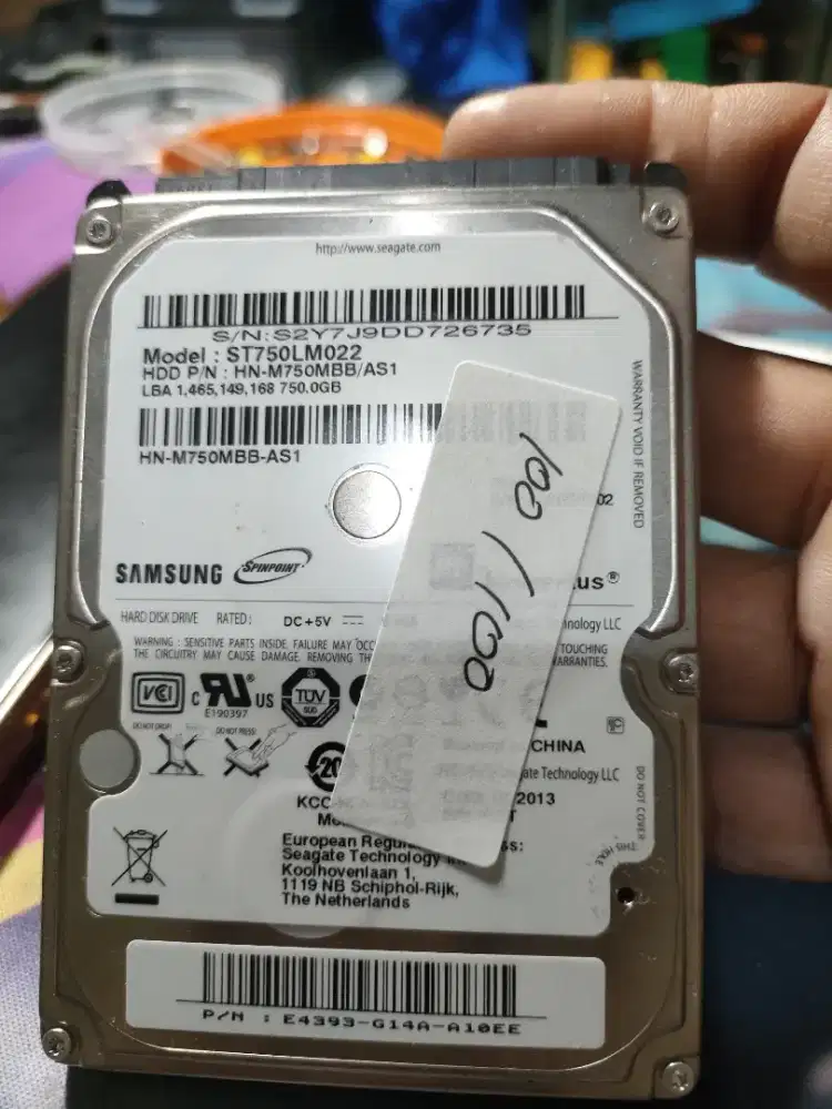 HDD 2.5 Seagate Samsung 750GB