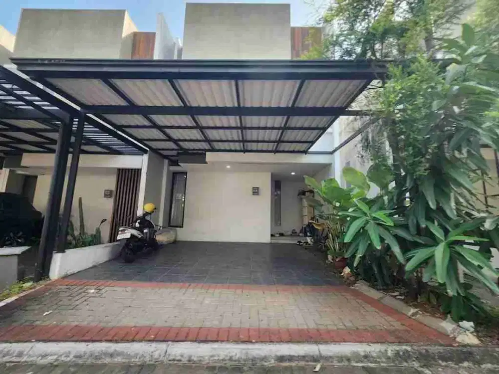 rumah siap huni lokasi strategis dekat stasiun Jurangmangu Bintaro