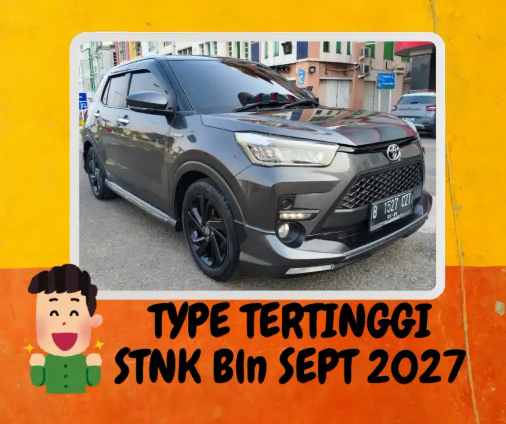 Raize Turbo GR TSS AT 21 TDP30 Toyota Raise 1.0 GR SPORT Matic 2021