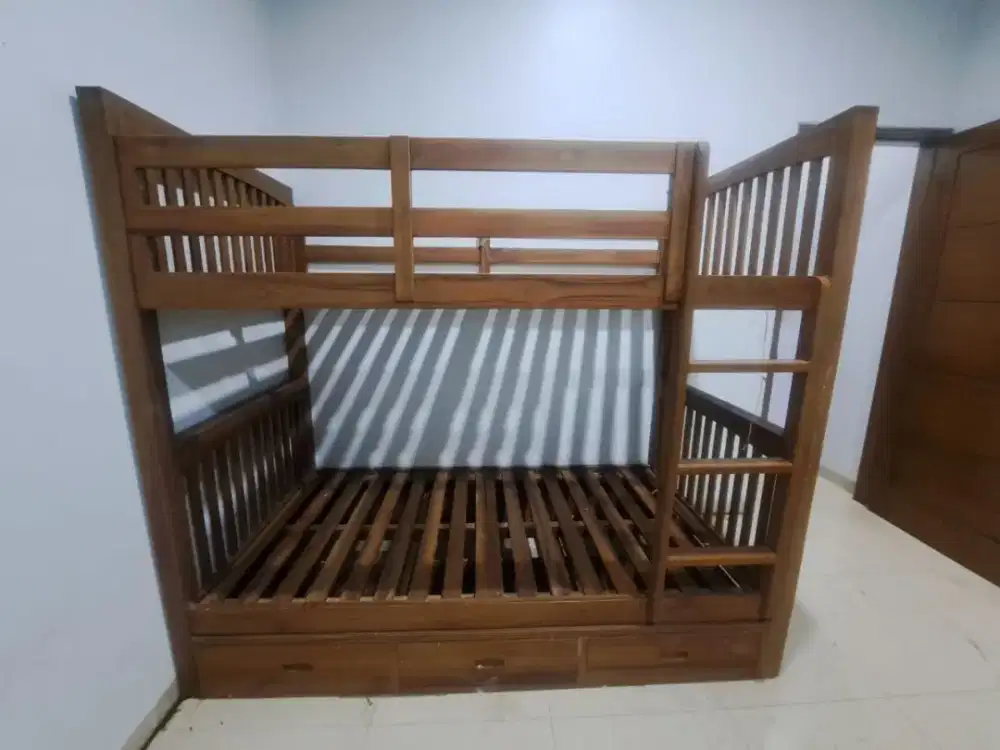 Ranjang Rakit Jati Asli