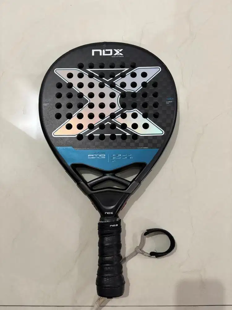 NOX Racket Padel Second / Bekas AT10 Genius 12K 2024 Raket Padel