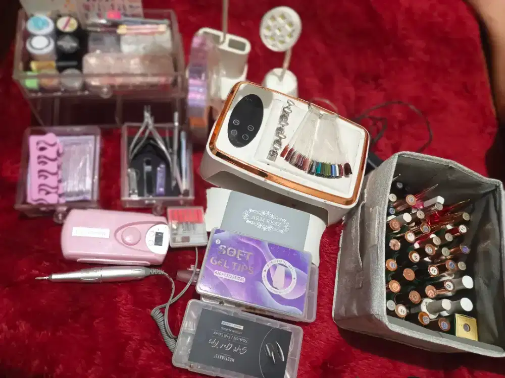Alat nailart full set x salonn