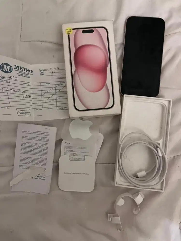IPHONE 15 PINK 128