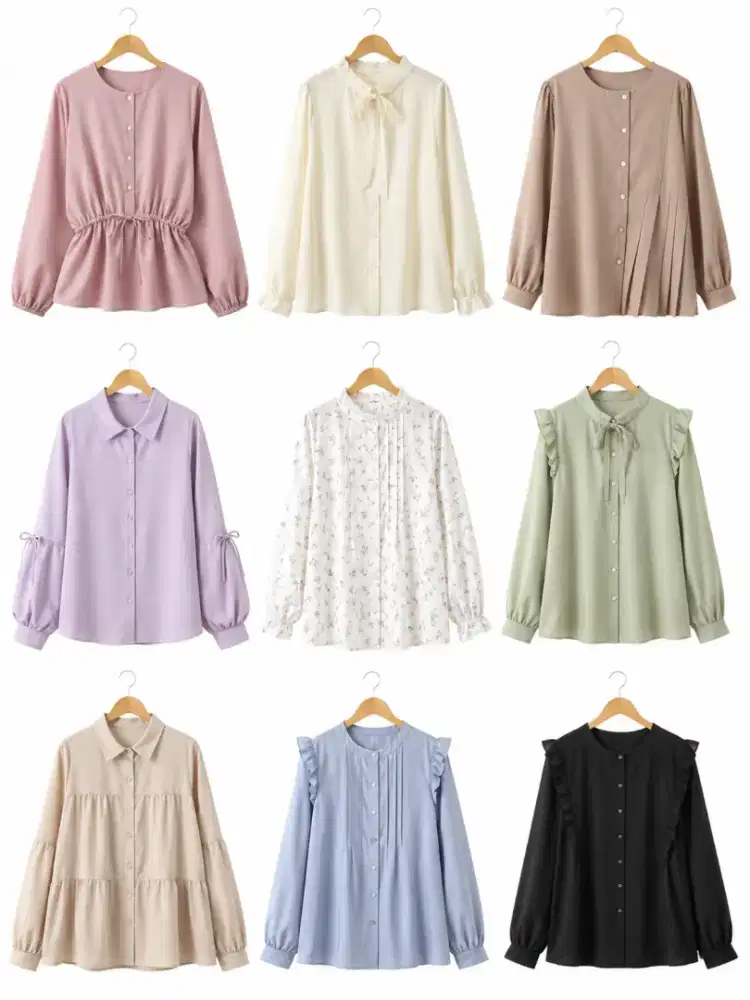 Baju Wanita Fashion Kekinian Elegan