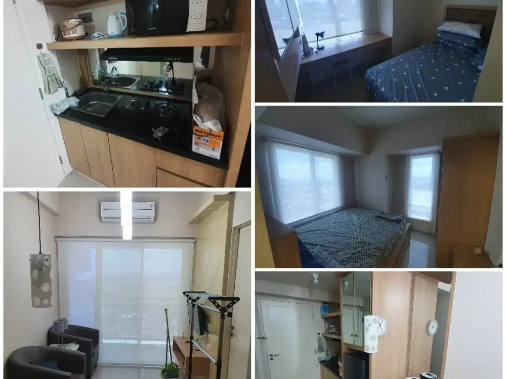 Dijual/disewakan apartemen Tanglin HOOK 2BR full furnish mewah connect PTC mall