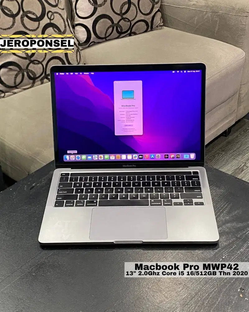 MACBOOK PRO 2020 16/512GB SPACE GRAY ORIGINAL GARANSI